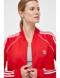 Červené dámské mikiny adidas | 50 kousků - GLAMI.cz