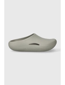 Pantofle Crocs Mellow Clog dámské, šedá barva, 206708 Light Grey