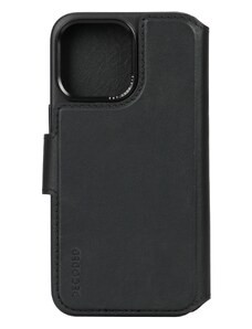 Ochranné pouzdro na iPhone 15 Pro MAX - Decoded, Detachable Wallet Black