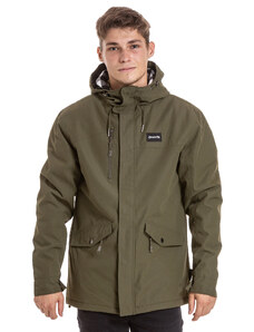 Meatfly pánská zimní bunda Nils Parka Army Green | Zelená