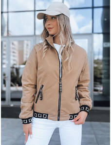 BASIC CAMEL PROŠÍVANÁ BOMBER BUNDA HERA Béžová