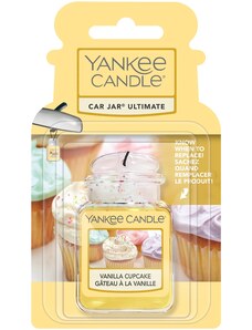 Yankee Candle – Car Jar gelová visačka Vanilla Cupcake (Vanilkový košíček)