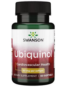 Swanson Ubiquinol 60 ks, gelové tablety, 50 mg