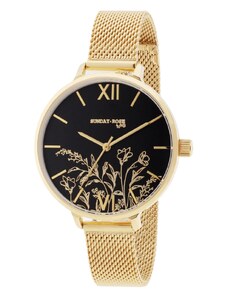 JVD SUNDAY ROSE Dámské luxusní designové hodinky SUNDAY ROSE Dark Fall SUN-S31