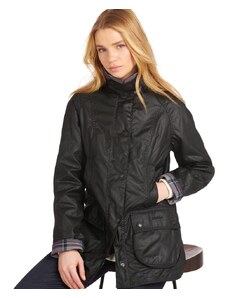 Barbour Beadnell Wax Jacket — Black