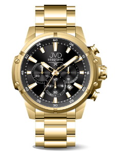 JVD Pánské vodotěsné ocelové náramkové hodinky (chronograf) JVD JC635.4