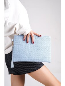 Capone Outfitters Capone Paris Bebe Blue Women's Clutch Bag