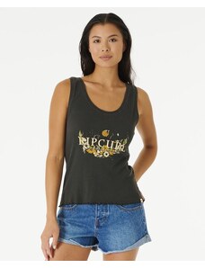 Tílko Rip Curl OCEANS TOGETHER RIBBED TANK Washed Black