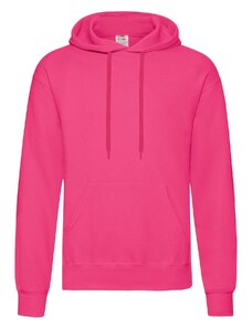 Men's Pink Hooded Sweat Fruit of the Loom