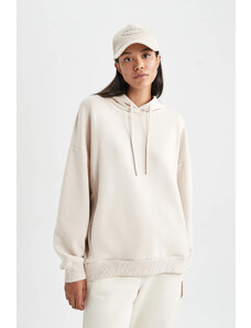 DEFACTO Oversize Fit Long Sleeve Sweatshirt