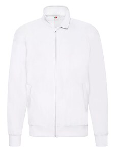 Biała bluza męska Lightweight Sweat Jacket Fruit of the Loom