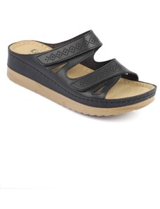 Capone Outfitters Mules - Black - Flat