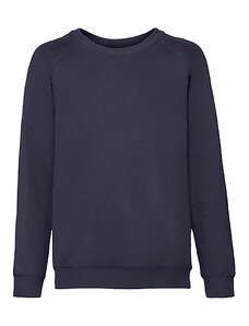 Granatowa bluza dziecięca Raglan Sweat Fruit of the Loom