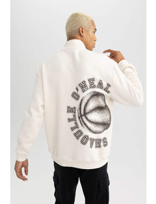 DEFACTO Standard Fit Shaquille O'Neal Licensed Long Sleeve Sweatshirt