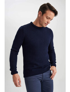 DEFACTO Standard Fit Crew Neck Knitwear Pullover