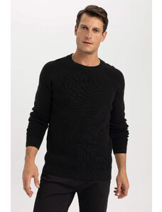 DEFACTO Standard Fit Crew Neck Knitwear Pullover