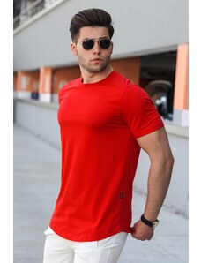 Madmext Men's Red T-Shirt 4951