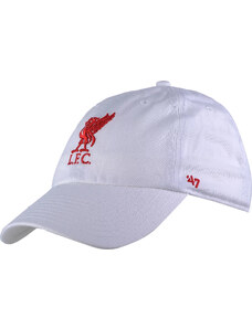 BASIC Bílá pánská kšiltovka 47 Brand EPL FC Liverpool Clean Up Cap