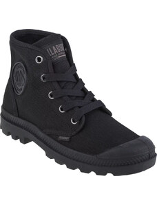 BASIC ČERNÉ DÁMSKÉ KOTNÍKOVÉ TENISKY PALLADIUM PAMPA HI Černá