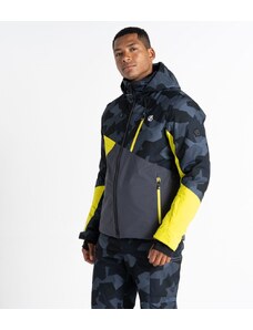 Pánská zimní lyžařská bunda Dare2b BASEPLATE žlutá/černá