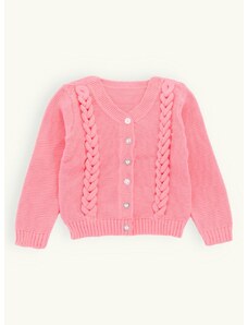 MODOVO Dětský pletený svetr růžový