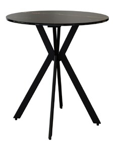 Černý keramický odkládací stolek Miotto Moena 50 cm