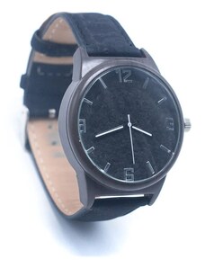 Ecopeople Korkové hodinky eco-friendly - Nero