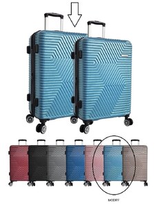 Cestovní kufr Madisson 21005 světle modrý - L