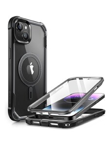 Ochranný kryt na iPhone 15 - Supcase, Ares MagSafe Black