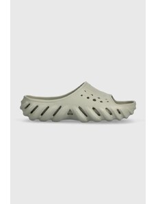 Pantofle Crocs Echo Slide šedá barva, 207937