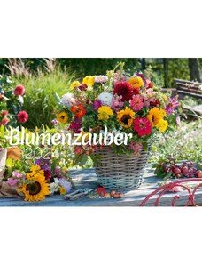 Ackermann Kunstverlag Nástěnný kalendář Kouzlo květin / Blumenzauber Kalender 2024 24AC1051