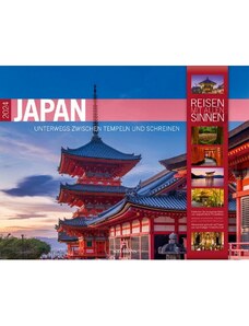 Ackermann Kunstverlag Nástěnný kalendář Japonsko / Japan - Unterwegs zwischen Tempeln und Schreinen Kalender 202 24AC2440