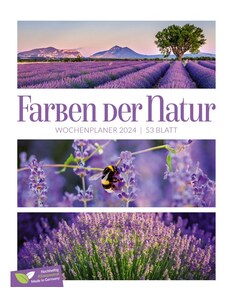 Ackermann Kunstverlag Nástěnný kalendář Barvy přírody - týdenní plánovač / Farben der Natur - Wochenplaner Kalen 24AC2481