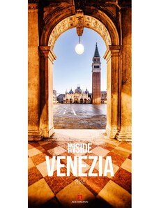 Ackermann Kunstverlag Nástěnný kalendář Uvnitř benátek / Inside Venezia Kalender 2024 24AC3406