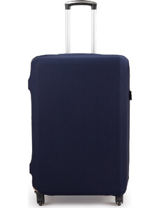 BASIC Solier tmavě modrý obal na kufr vel. M Tmavě modrá