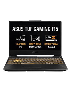 ASUS TUF Gaming F15/FX506/i5-11400H/15,6''/FHD/16GB/512GB SSD/RTX 3050/W11H/Black/2R