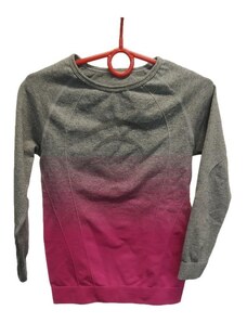 Dětské funkční šedo-růžové tričko Lupilu