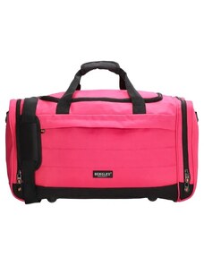 Beagles Růžová cestovní taška přes rameno "Typical" - vel. M, L, XL