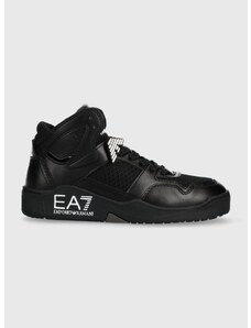 Dětské sneakers boty EA7 Emporio Armani černá barva