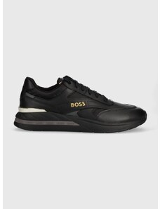 Sneakers boty BOSS Kurt černá barva, 50502901