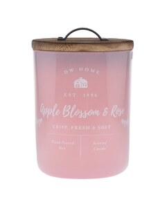 DW HOME vonná svíčka ve skle Apple Blossom & Rose, střední