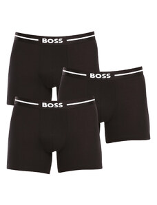 3PACK pánské boxerky BOSS černé (50510698 001)