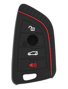 Techsuit Techsuit – Pouzdro na klíče od auta – BMW 1, 2, 3, 4, 5, 6, 7, M2, M3, M4 Series – Černá pro -1 -1 černá