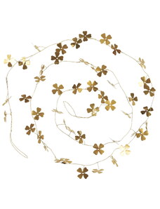 IB LAURSEN Girlanda Flowers Brass 150 cm