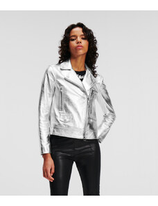 BUNDA KARL LAGERFELD LEATHER BIKER JACKET