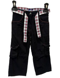 Dětské kalhoty s barevným páskem Lupilu