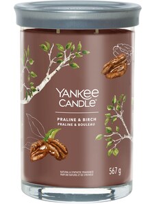 Yankee Candle – Signature Tumbler svíčka Praline & Birch (Pralinka a bříza)