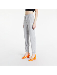 Dámské tepláky Nike NSW Essential Fleece Medium-Rise Pants Lse Dk Grey Heather/ White