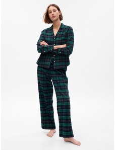 GAP Flanelové kostkované pyžamo - Dámské
