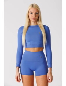 GoldBee Crop-Top BeClassic AirForce Blue